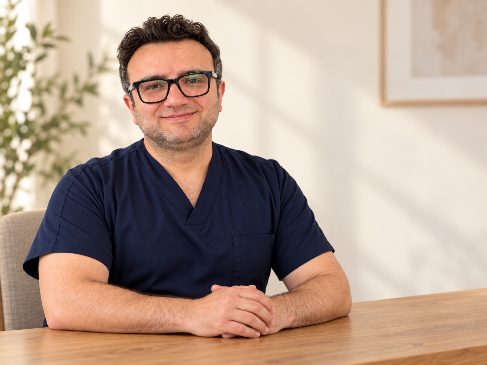 Dr. Mehmet Yavaş için hazırlanmış temsili portre