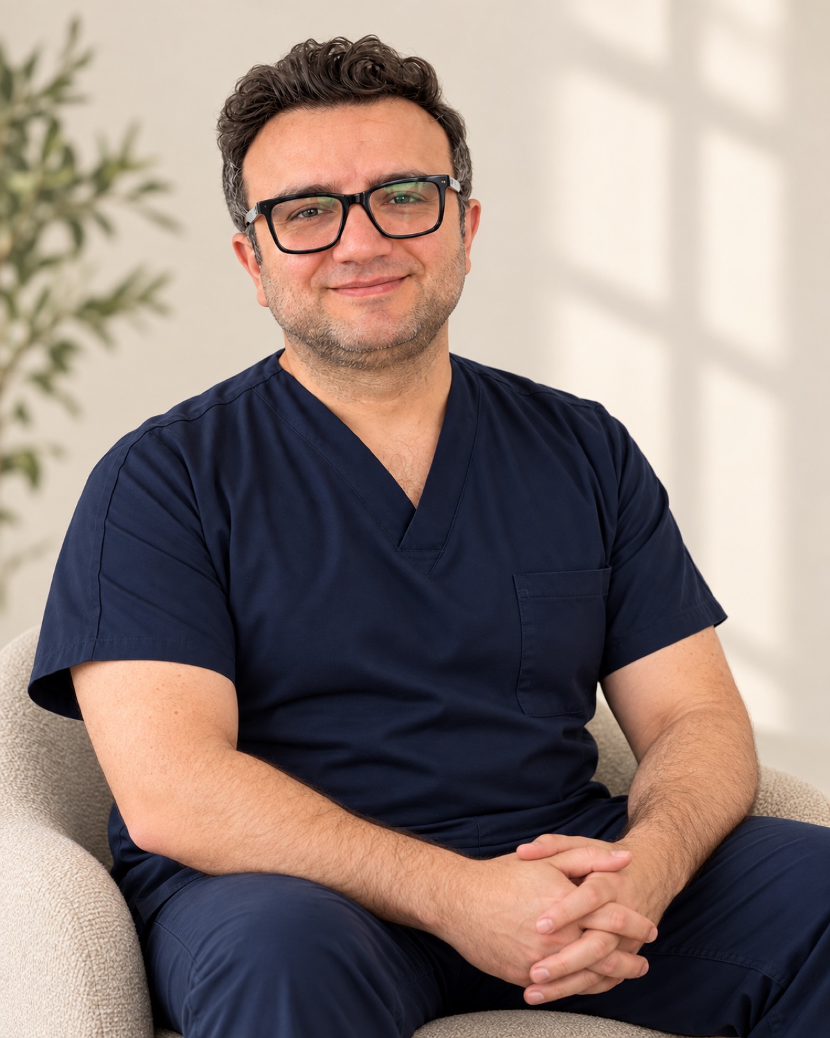 Dr. Mehmet Yavaş için hazırlanmış temsili portre